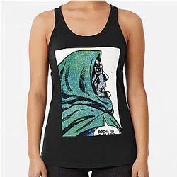 MF DOOM Classic Racerback Tank Top