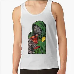 MF DOOM  Dr. DOOM Comic Book Aesthetic Tank Top