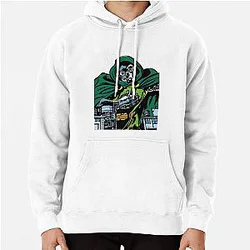 MF DOOM  Dr. DOOM Comic Book Aesthetic Pullover Hoodie