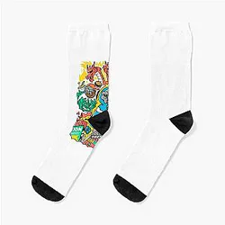 MF DOOM & FRIENDS T-Shirt Socks