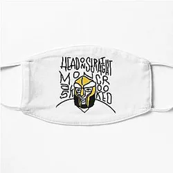 Mf Doom T-ShirtMf Doom (HEAD ON STRAIGHT) Flat Mask