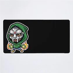 MF Doom x Cartoon art Desk Mat