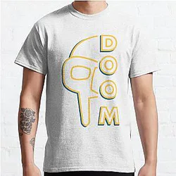 MF Doom Stencil Classic T-Shirt
