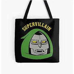Supervillain MF Doom All Over Print Tote Bag