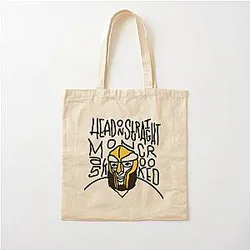 Mf Doom T-ShirtMf Doom (HEAD ON STRAIGHT) Cotton Tote Bag
