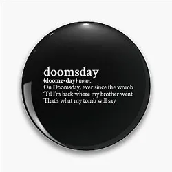 Doomsday by MF DOOM Pin