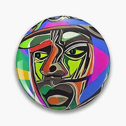 MF doom inspired Pin