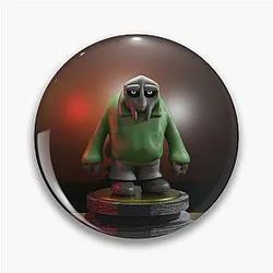 Clay MF Doom Candid Pin