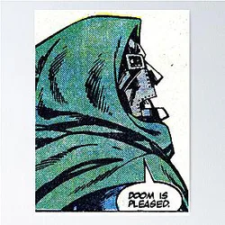 MF DOOM Classic Poster