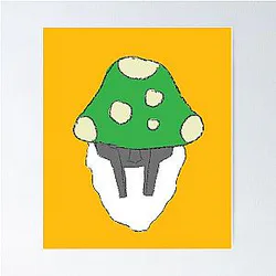 MF DOOM mushroom Poster