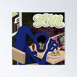 MF Doom MM Food Fan Art Poster