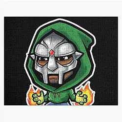 MF Doom x Cartoon art Jigsaw Puzzle
