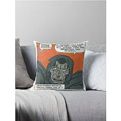 MF Doom - Metal Fingerz Throw Pillow