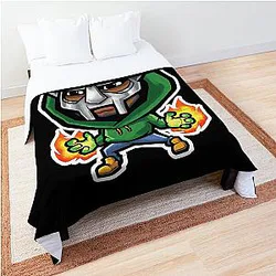 MF Doom x Cartoon art Comforter