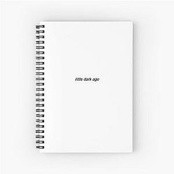 little dark age mgmt Spiral Notebook