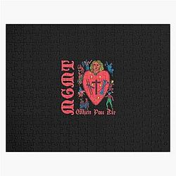 MGMT When You Die Single Artwork Jigsaw Puzzle