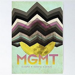 MGMT Tour Poster Poster