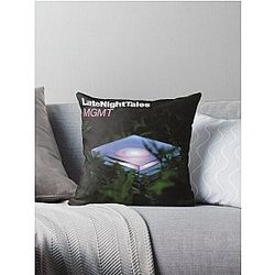 Latenighttales mgmt Throw Pillow