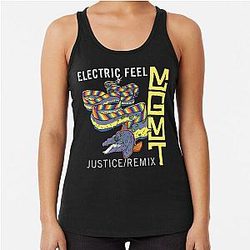 MGMT Band Electric Feel Justice Remix Racerback Tank Top