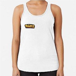 Retro MGMT Black Logo 2 Racerback Tank Top