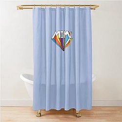 MGMT logo Classic T-Shirt Shower Curtain