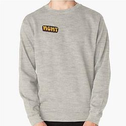 Retro MGMT Black Logo 2 Pullover Sweatshirt