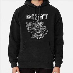 MGMT - Electric Feel (White) Pullover Hoodie