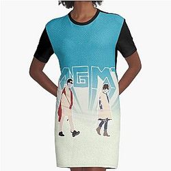 MGMT Graphic T-Shirt Dress