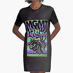 Congratulations MGMT Classic T-Shirt Graphic T-Shirt Dress