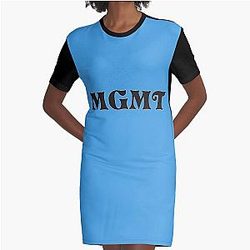 BEST SELLER   Mgmt Logo Merchandise     Graphic T-Shirt Dress