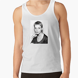 Cinema History Figure Mia Farrow Tank Tops
