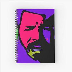 Michael Bisping Abstract UFC Notebook