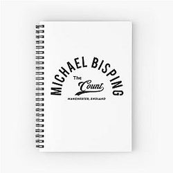 Michael Bisping Swoosh Spiral Notebook
