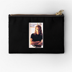 Michael Bolton's music is influenced by soul Michael Bolton Zipper Pouches