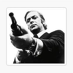 Get Carter Michael Caine Stunt sticker
