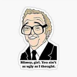 Michael Caine Fan Art Sticker