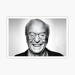 Michael Caine British Icon Sticker