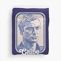 Michael Caine Retro 60s Fan Art Design Duvet Cover