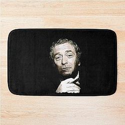 Michael Caine Abstract Portrait Fan Art Bath Mat Tribute to a Legend