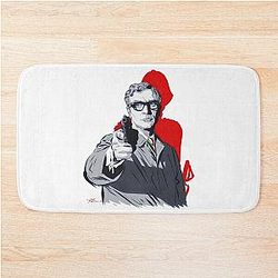 Michael Caine An illustration by Paul Cemmick Bath Mat