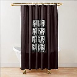 Michael Caine Classic T-Shirt Shower Curtain