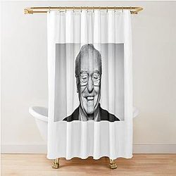 Michael Caine British Icon Shower Curtain
