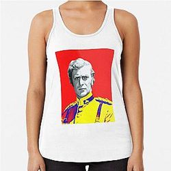 Michael Caine In Zulu, Classic Trending Racerback Tank Top