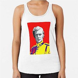 Michael Caine in Zulu T Racerback Tank Top