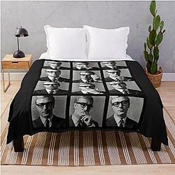 Michael Caine Classic Throw Blanket