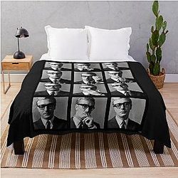 Michael Caine Throw Blanket