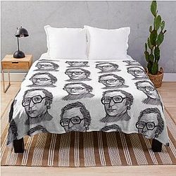 Michael Caine Throw Blanket