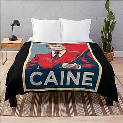 Michael Caine Throw Blanket