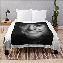 Michael Caine Great Actor Throw Blanket