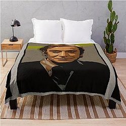 Captivating Portraits of Michael Caine: A Timeless Throw Blanket
